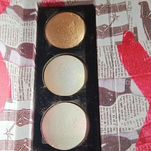 Pat McGrath Luxe Eyeshadow Trio - Gold, Cream, and White